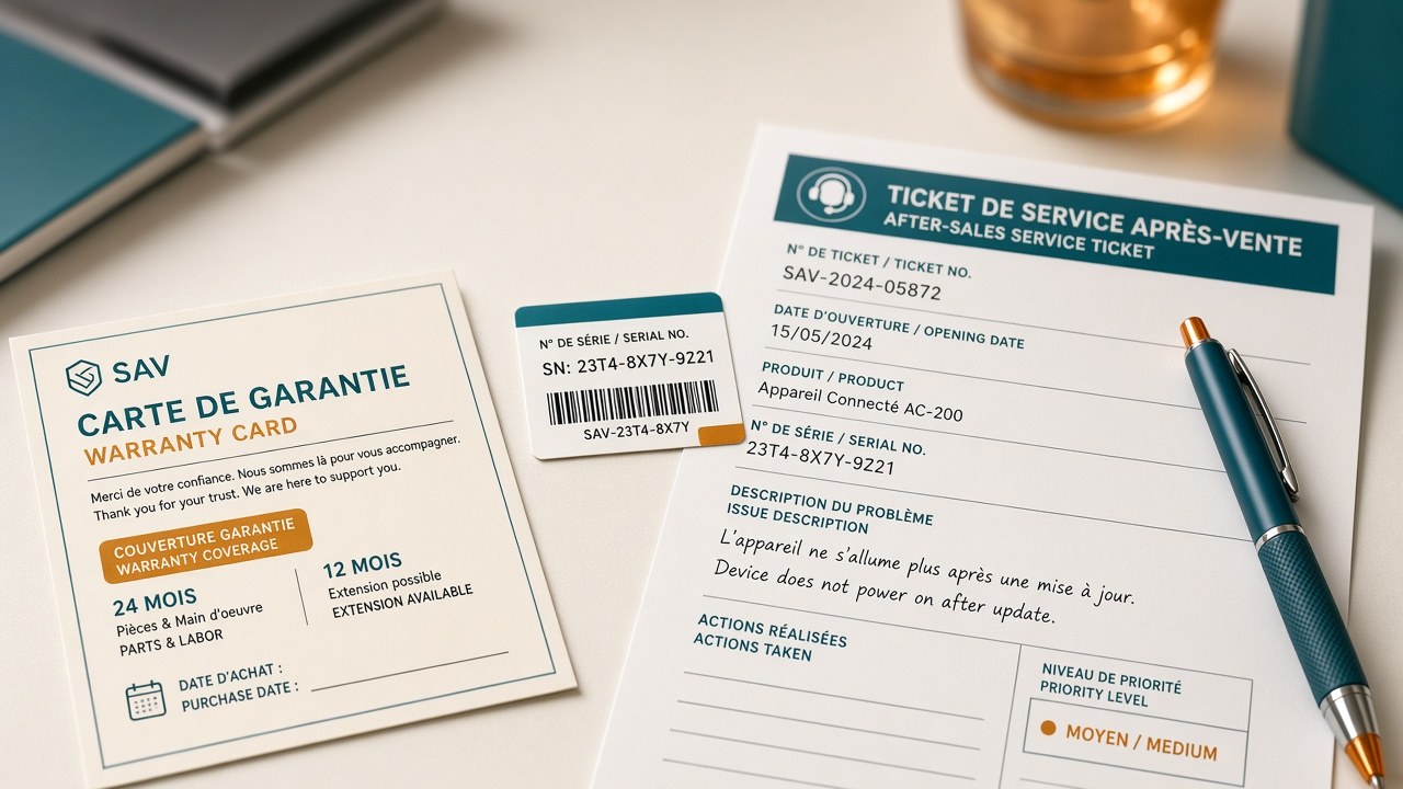 Détail du poste SAV et après-vente